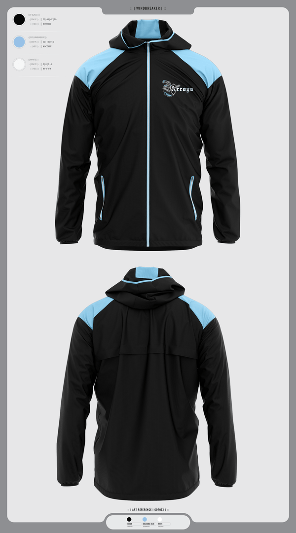 Windbreaker, Arroyo Knights Softball, Softball, Teamtime, Team time, sublimation, custom sports apparel, team uniforms, spirit wear, spiritwear, sports uniforms, custom shirts, team store, custom team store, fundraiser sports, apparel fundraiser