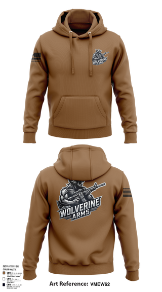 Hoodie, Wolverine Arms, , Teamtime, Team time, sublimation, custom sports apparel, team uniforms, spirit wear, spiritwear, sports uniforms, custom shirts, team store, custom team store, fundraiser sports, apparel fundraiser