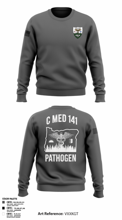C Med 88701681 Crew Neck Sweatshirt - 109