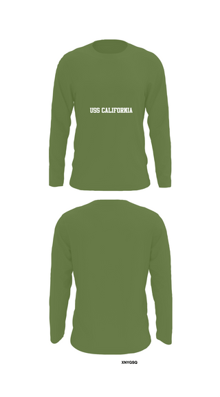 Long Sleeve Performance Shirt, USS California, , Teamtime, Team time, sublimation, custom sports apparel, team uniforms, spirit wear, spiritwear, sports uniforms, custom shirts, team store, custom team store, fundraiser sports, apparel fundraiser