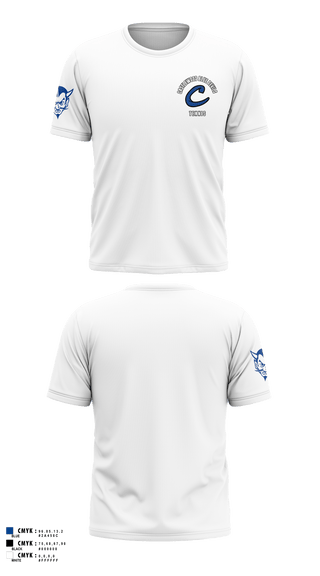 Short Sleeve Performance Shirt, Castlewood Blue Devils, Tennis, Teamtime, Team time, sublimation, custom sports apparel, team uniforms, spirit wear, spiritwear, sports uniforms, custom shirts, team store, custom team store, fundraiser sports, apparel fundraiser
