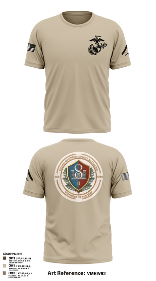 Old School Cotton Feel Shirt, 8th ESB Charlie Co., , Teamtime, Team time, sublimation, custom sports apparel, team uniforms, spirit wear, spiritwear, sports uniforms, custom shirts, team store, custom team store, fundraiser sports, apparel fundraiser