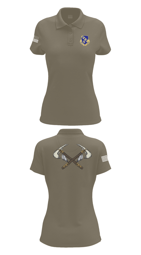 Womens Short Sleeve Performance Polo, Marauders, Army, Teamtime, Team time, sublimation, custom sports apparel, team uniforms, spirit wear, spiritwear, sports uniforms, custom shirts, team store, custom team store, fundraiser sports, apparel fundraiser