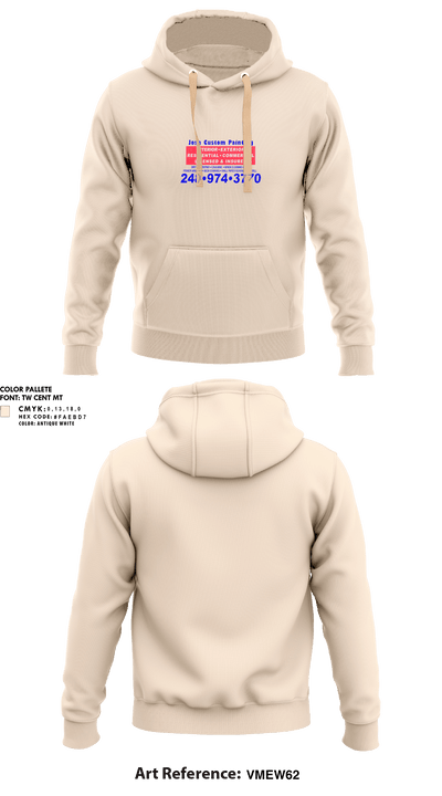 Josh Custom Painting 96127067 Hoodie - 1