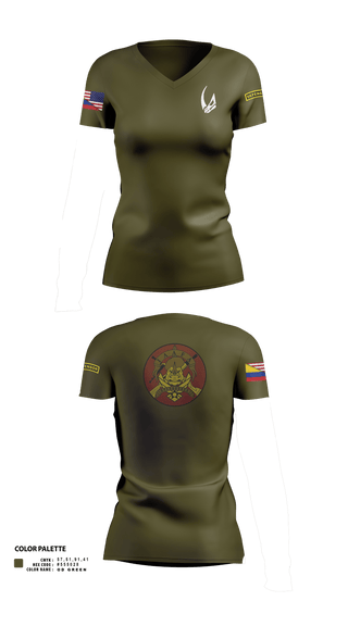 Womens Short Sleeve Vneck Shirt, 837 TRS Rhinos, Air Force, Teamtime, Team time, sublimation, custom sports apparel, team uniforms, spirit wear, spiritwear, sports uniforms, custom shirts, team store, custom team store, fundraiser sports, apparel fundraiser