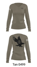 MVIM Level 3 52585841 Women's Long Sleeve V-neck Shirt - 77