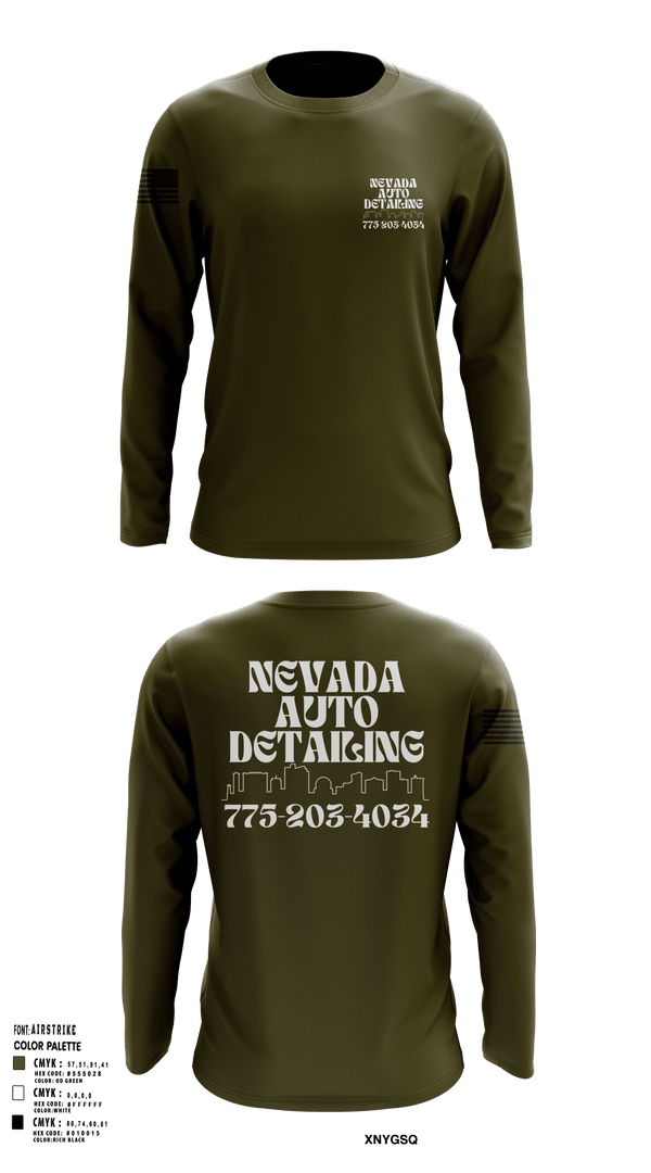 Long Sleeve Performance Shirt, Nevada auto detailing, , Teamtime, Team time, sublimation, custom sports apparel, team uniforms, spirit wear, spiritwear, sports uniforms, custom shirts, team store, custom team store, fundraiser sports, apparel fundraiser
