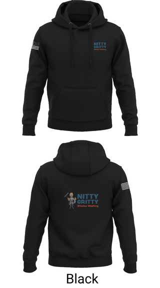 Hoodie, Nitty Gritty Window washing, , Teamtime, Team time, sublimation, custom sports apparel, team uniforms, spirit wear, spiritwear, sports uniforms, custom shirts, team store, custom team store, fundraiser sports, apparel fundraiser