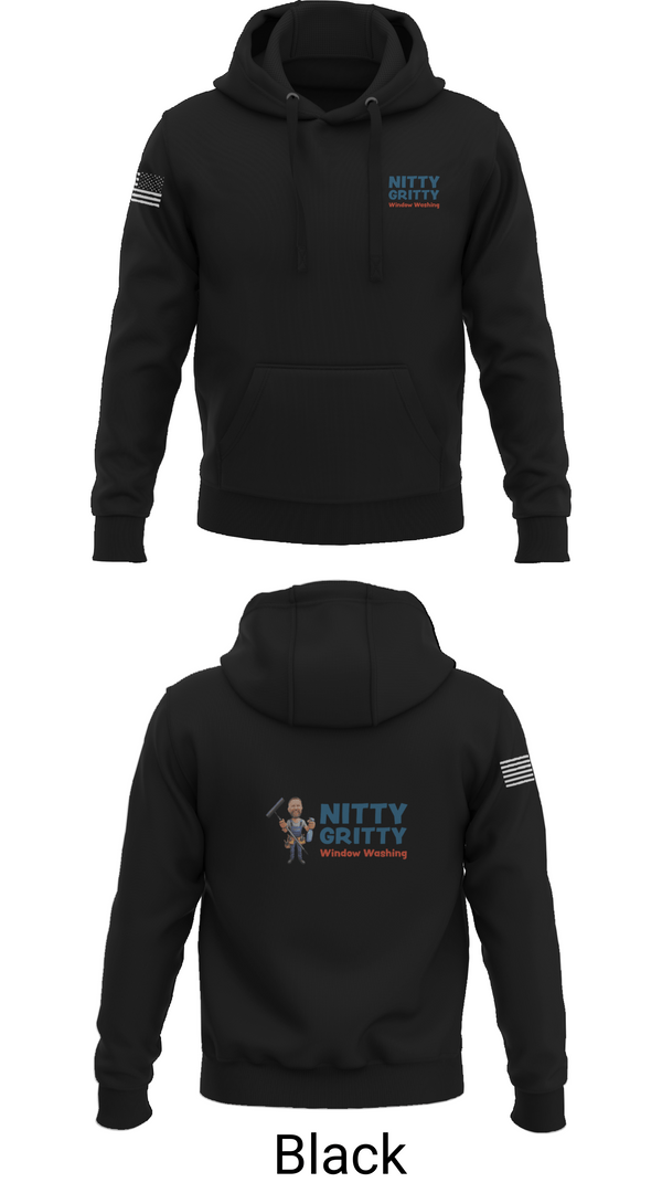 Hoodie, Nitty Gritty Window washing, , Teamtime, Team time, sublimation, custom sports apparel, team uniforms, spirit wear, spiritwear, sports uniforms, custom shirts, team store, custom team store, fundraiser sports, apparel fundraiser