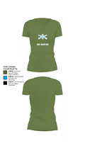 HHC Mortars 63835758 Women's Short Sleeve V-neck Shirt - 44