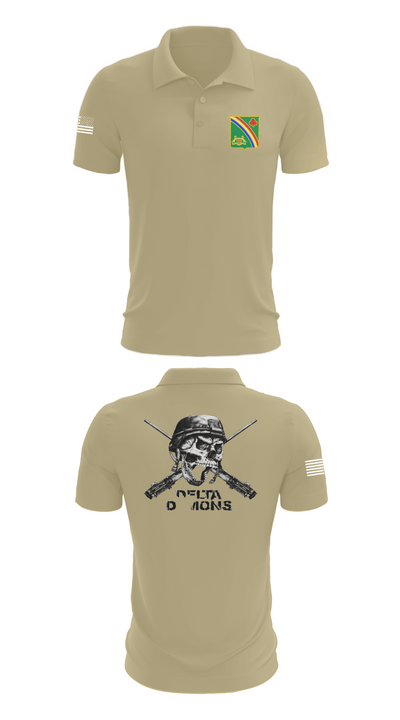 1st Battalion 69th Infantry Regiment 40459574 Short Sleeve Performance Polo - 87