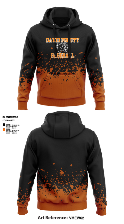 David Prouty Panthers Baseball 83165856 Hoodie - 1