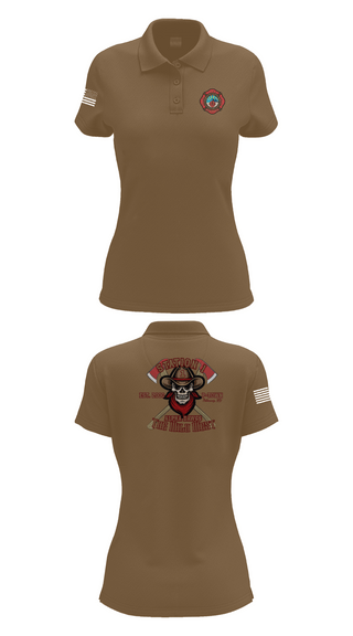 Womens Short Sleeve Performance Polo, PVFR, , Teamtime, Team time, sublimation, custom sports apparel, team uniforms, spirit wear, spiritwear, sports uniforms, custom shirts, team store, custom team store, fundraiser sports, apparel fundraiser