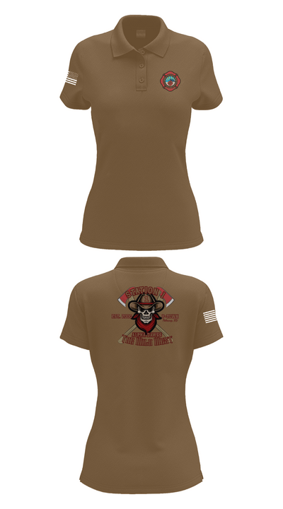 PVFR 80552354 Women's Short Sleeve Performance Polo  - 15