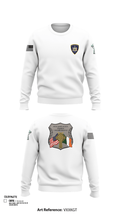 NYS Court Officer 64185384 Crew Neck Sweatshirt - 8 (2)