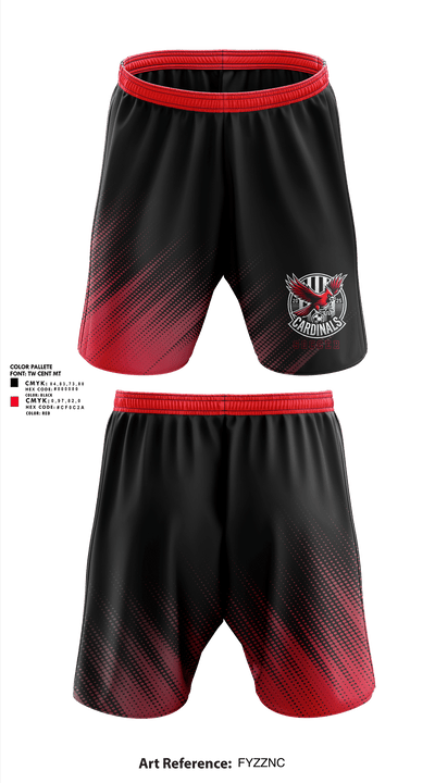 Cardinals Soccer 95667088 Athletic Shorts With Pockets - 1