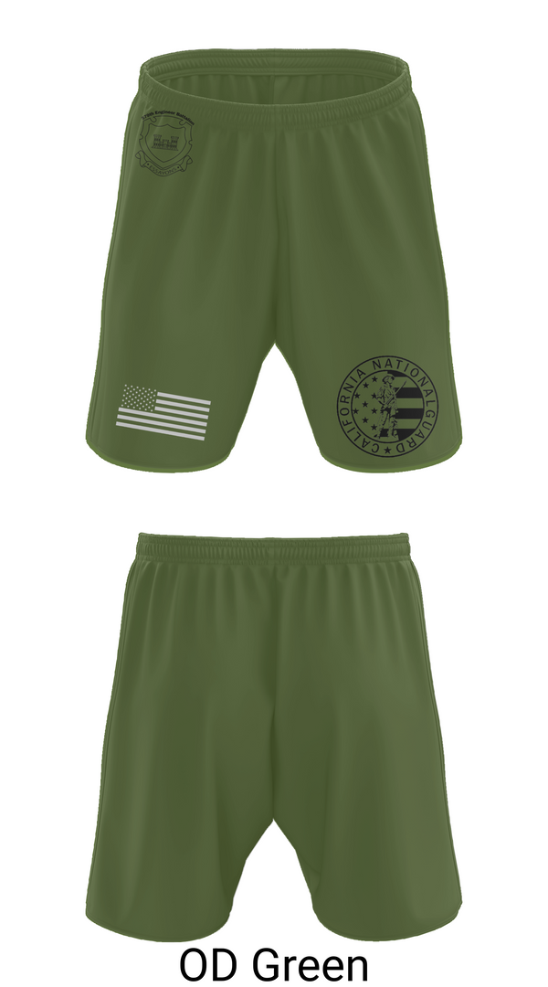 Athletic Shorts With Pockets, 132d MRBC, 579th EN BN, 49th MP DIV, , Teamtime, Team time, sublimation, custom sports apparel, team uniforms, spirit wear, spiritwear, sports uniforms, custom shirts, team store, custom team store, fundraiser sports, apparel fundraiser