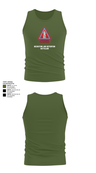 Tank Top, Recruiting and Retention Battalion, , Teamtime, Team time, sublimation, custom sports apparel, team uniforms, spirit wear, spiritwear, sports uniforms, custom shirts, team store, custom team store, fundraiser sports, apparel fundraiser