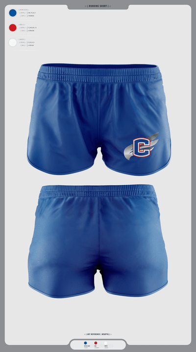 Cleveland Blue Raiders 65341867 Women's Shorts - 1