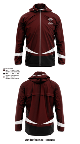 Windbreaker, Rockwood Summit Falcons Field Hockey, Field Hockey, Teamtime, Team time, sublimation, custom sports apparel, team uniforms, spirit wear, spiritwear, sports uniforms, custom shirts, team store, custom team store, fundraiser sports, apparel fundraiser