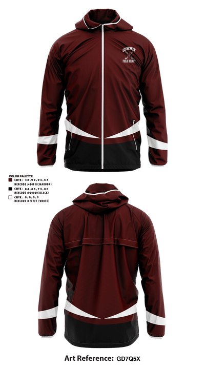 Rockwood Summit Falcons Field Hockey 31240384 Windbreaker - 1