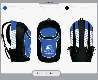 Gear Bag, Exeter Township Senior High School Field Hockey, Field Hockey, Teamtime, Team time, sublimation, custom sports apparel, team uniforms, spirit wear, spiritwear, sports uniforms, custom shirts, team store, custom team store, fundraiser sports, apparel fundraiser