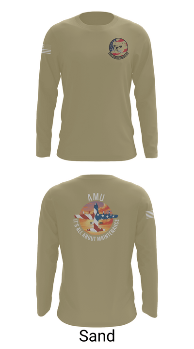 910th AMXS 63315708 Long Sleeve Performance Shirt 86