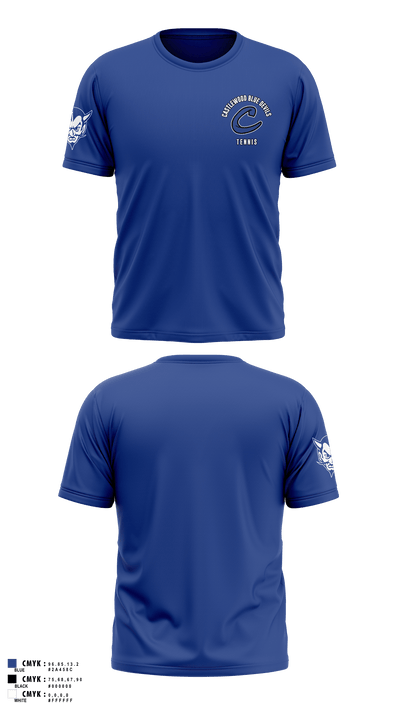 Castlewood Blue Devils 24423856 Short Sleeve Performance Shirt - 2 (1)