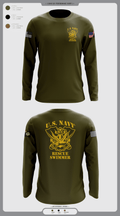 Aircrew Rescue Swimmer 89719017 Long Sleeve Performance Shirt 1