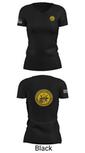 Battlespace Surveillance Company 38169754 Women's Short Sleeve V-neck Shirt - 28
