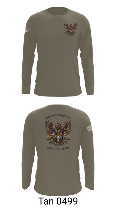 Foxtrot Company, 832nd OD BN 51500889 Long Sleeve Performance Shirt 66