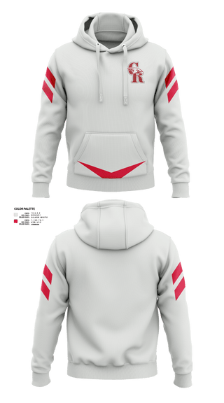 Hoodie, Canyon Ridge High School Tennis, Tennis, Teamtime, Team time, sublimation, custom sports apparel, team uniforms, spirit wear, spiritwear, sports uniforms, custom shirts, team store, custom team store, fundraiser sports, apparel fundraiser