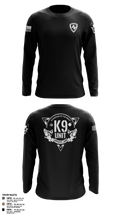 Guardians of the Night 82205307 Long Sleeve Performance Shirt 107