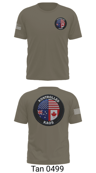 Old School Cotton Feel Shirt, Kontrolled Kaos, E-Sports, Teamtime, Team time, sublimation, custom sports apparel, team uniforms, spirit wear, spiritwear, sports uniforms, custom shirts, team store, custom team store, fundraiser sports, apparel fundraiser