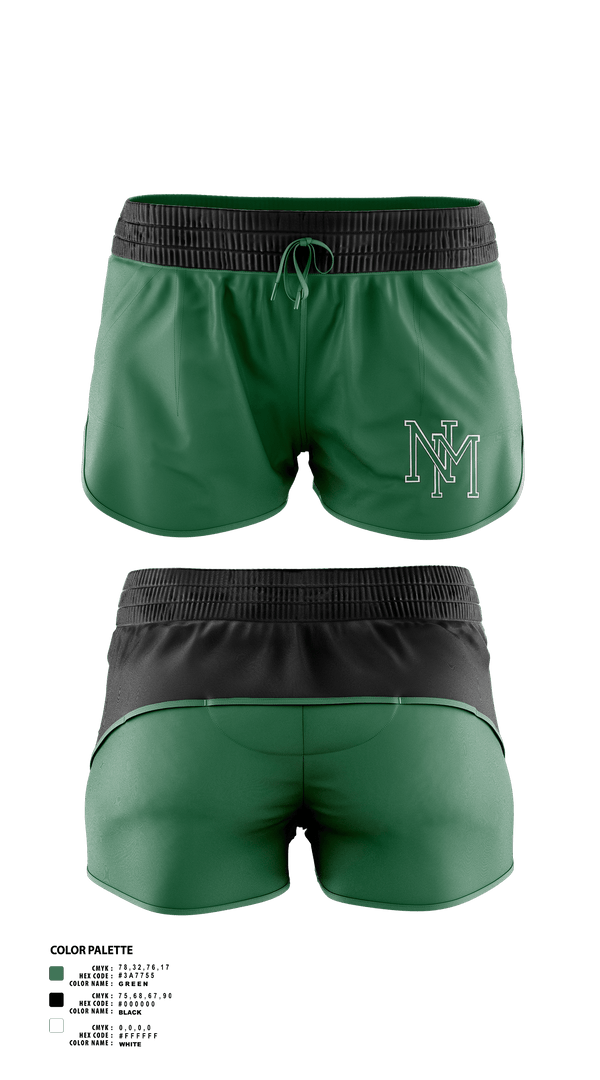 Womens Shorts, New Milford High School Tennis, Tennis, Teamtime, Team time, sublimation, custom sports apparel, team uniforms, spirit wear, spiritwear, sports uniforms, custom shirts, team store, custom team store, fundraiser sports, apparel fundraiser