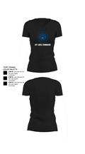 1st Area Command 9228914 Women's Short Sleeve V-neck Shirt - 23