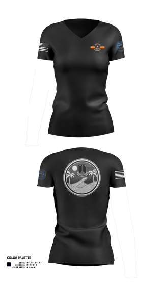 Womens Short Sleeve Vneck Shirt, SIGNAL, MDEB, 3MDTF, , Teamtime, Team time, sublimation, custom sports apparel, team uniforms, spirit wear, spiritwear, sports uniforms, custom shirts, team store, custom team store, fundraiser sports, apparel fundraiser