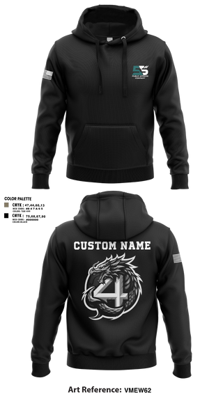 Hoodie, 55th COMCAM 4th PLT, , Teamtime, Team time, sublimation, custom sports apparel, team uniforms, spirit wear, spiritwear, sports uniforms, custom shirts, team store, custom team store, fundraiser sports, apparel fundraiser