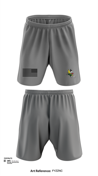 Athletic Shorts With Pockets, 124th ATKS, , Teamtime, Team time, sublimation, custom sports apparel, team uniforms, spirit wear, spiritwear, sports uniforms, custom shirts, team store, custom team store, fundraiser sports, apparel fundraiser