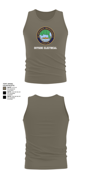 Tank Top, Outside Electrical, , Teamtime, Team time, sublimation, custom sports apparel, team uniforms, spirit wear, spiritwear, sports uniforms, custom shirts, team store, custom team store, fundraiser sports, apparel fundraiser
