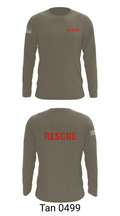 ISA Air base Fire Dept. 19172110 Long Sleeve Performance Shirt 66