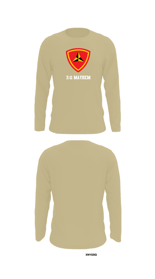 Long Sleeve Performance Shirt, 3/11 Mayhem, , Teamtime, Team time, sublimation, custom sports apparel, team uniforms, spirit wear, spiritwear, sports uniforms, custom shirts, team store, custom team store, fundraiser sports, apparel fundraiser