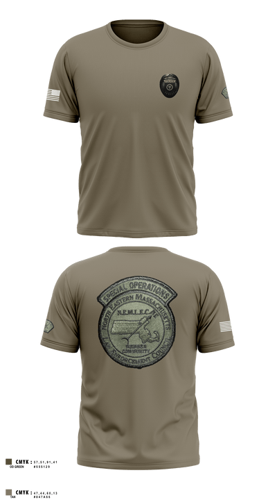 NEMLEC SWAT 38591505 Old School Cotton Feel Shirt - 1