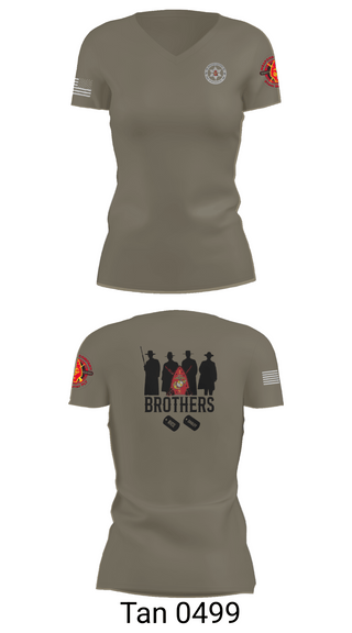 Womens Short Sleeve Vneck Shirt, Wpns 1/8 Mortars, , Teamtime, Team time, sublimation, custom sports apparel, team uniforms, spirit wear, spiritwear, sports uniforms, custom shirts, team store, custom team store, fundraiser sports, apparel fundraiser