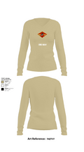 2nd MAW 13014265 Women's Long Sleeve V-neck Shirt - 82