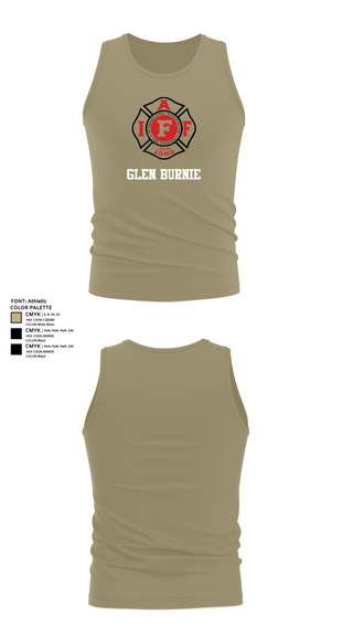 Tank Top, Glen Burnie, Fire Department, Teamtime, Team time, sublimation, custom sports apparel, team uniforms, spirit wear, spiritwear, sports uniforms, custom shirts, team store, custom team store, fundraiser sports, apparel fundraiser