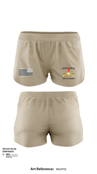 Ranger Panties, Alpha Company 1-138th Infantry Regiment, , Teamtime, Team time, sublimation, custom sports apparel, team uniforms, spirit wear, spiritwear, sports uniforms, custom shirts, team store, custom team store, fundraiser sports, apparel fundraiser