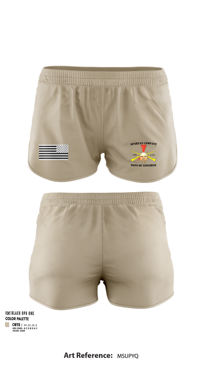 Alpha Company 1-138th Infantry Regiment 86891833 Ranger Panties - 104