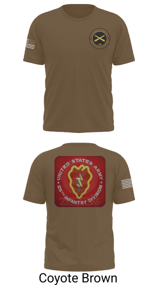Short Sleeve Performance Shirt, 25th infantry division C-Btry 1/8 FA, , Teamtime, Team time, sublimation, custom sports apparel, team uniforms, spirit wear, spiritwear, sports uniforms, custom shirts, team store, custom team store, fundraiser sports, apparel fundraiser