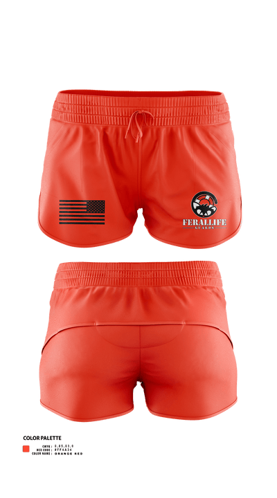 Ferallife Guards 79056222 Women's Shorts - 10